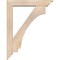 Ekena Millwork Imperial Traditional Smooth Bracket w/ Offset Brace, Douglas Fir, 5 1/2"W x 28"D x 36"H BKT0604X28X36IMP01SDF - alternate 3